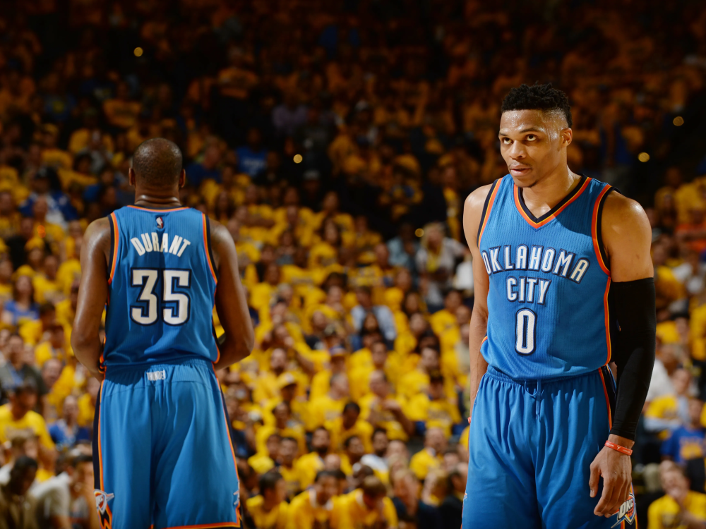 威少kd谁是雷霆队史第一人美媒10项对比给出答案结果31一目了然