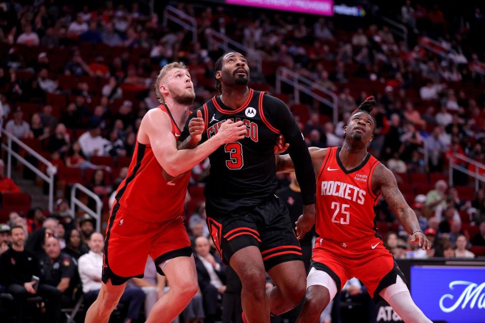 nba常规赛:火箭击退公牛迎7连胜 狄龙德罗赞冲突遭驱逐格林26分_腾讯