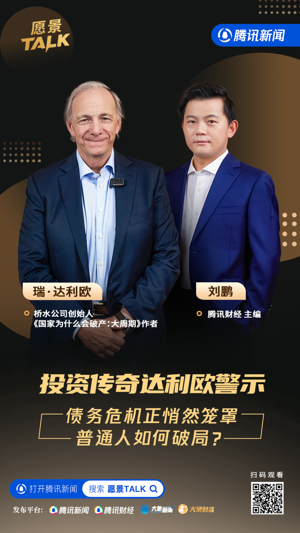 达利欧万字忠告：别只投房地产和现金每个人都应配置10%-15%的黄金-腾讯新闻