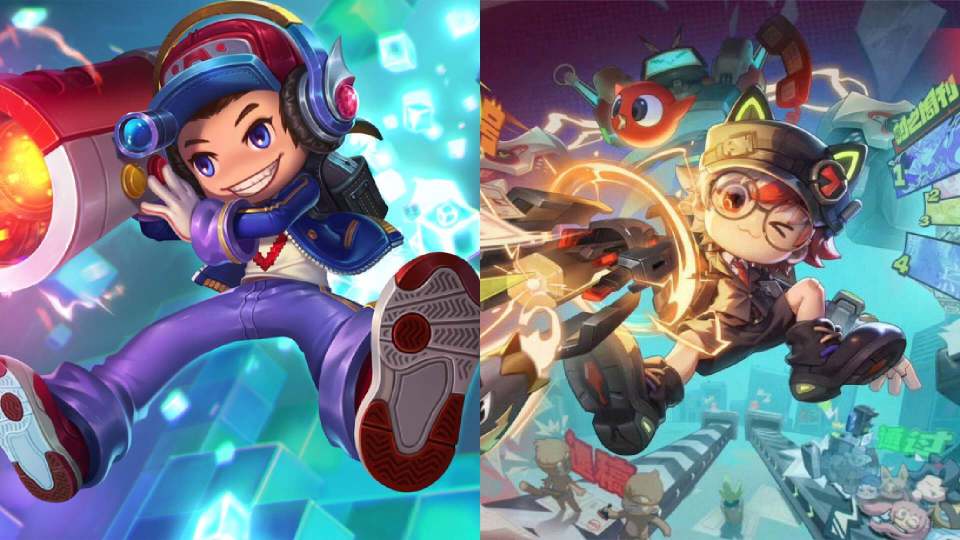 鲁班七号新皮肤上架,电玩小子依旧是心中第一,这个效果无法超越_腾讯