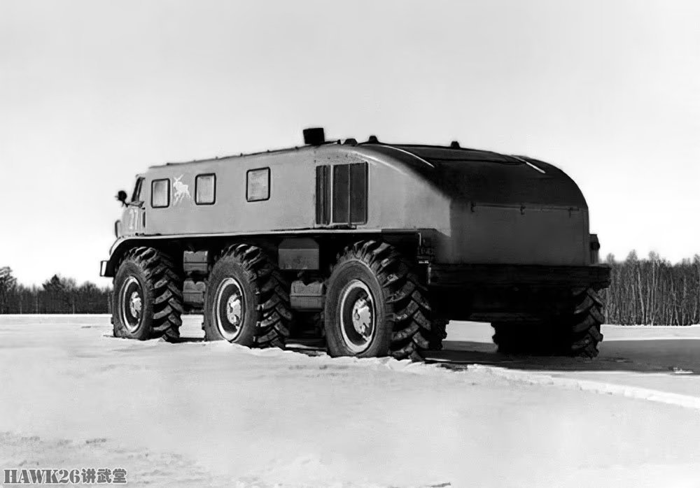 图说:吉尔-e167全地形车 超越时代的先进设计 甚至引起美国恐慌_腾讯