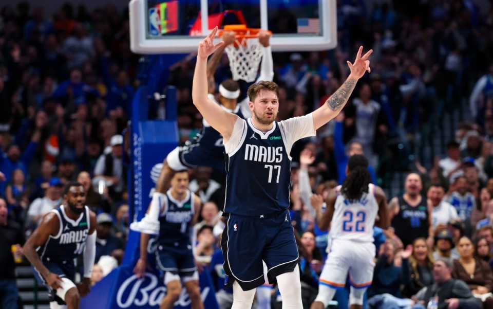 又轰18分10板16助,还剩13场比赛,东契奇能复刻威少场均三双吗?