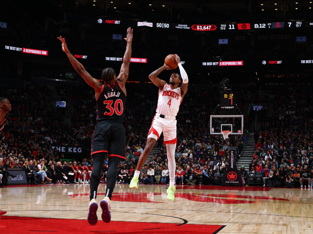 NBA常规赛：泰特制胜抢断火箭送猛龙7连败 狄龙27+6范乔丹10中1