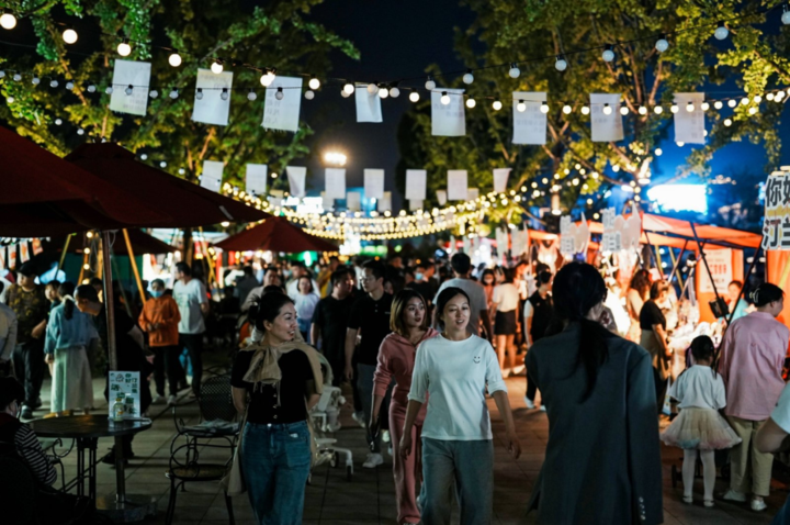 夜晚去消夏,临平清凉夜市走起