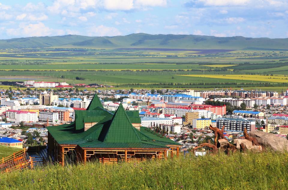 额尔古纳的湿地风光