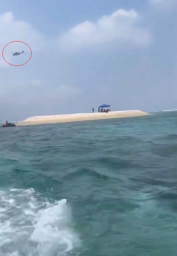 仁爱礁举白旗后,菲律宾给自己鼓气,发布登上铁线礁新画面_腾讯新闻