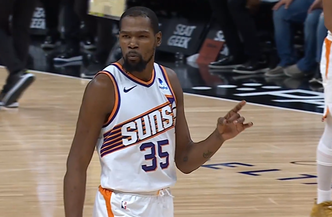 杜兰特盖帽绝杀死神39准三双创纪录太阳双巨65分上演神剧情