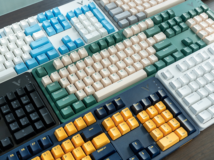 自由形态灯更炫 雷柏v500pro 2024版机械键盘评测