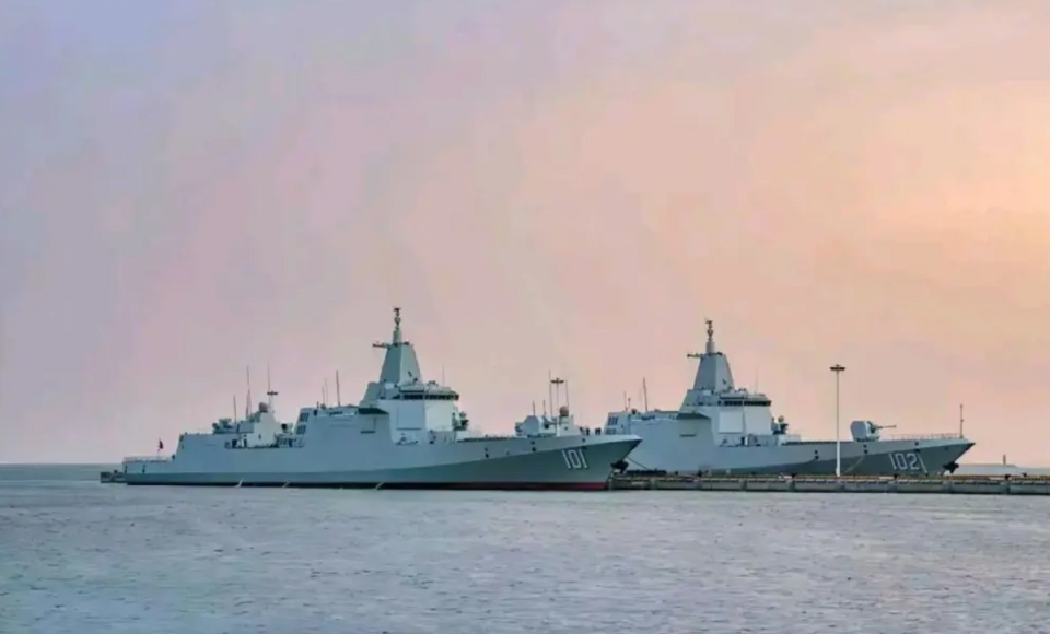 055b型驱逐舰亮相美欧国家是如何看待的