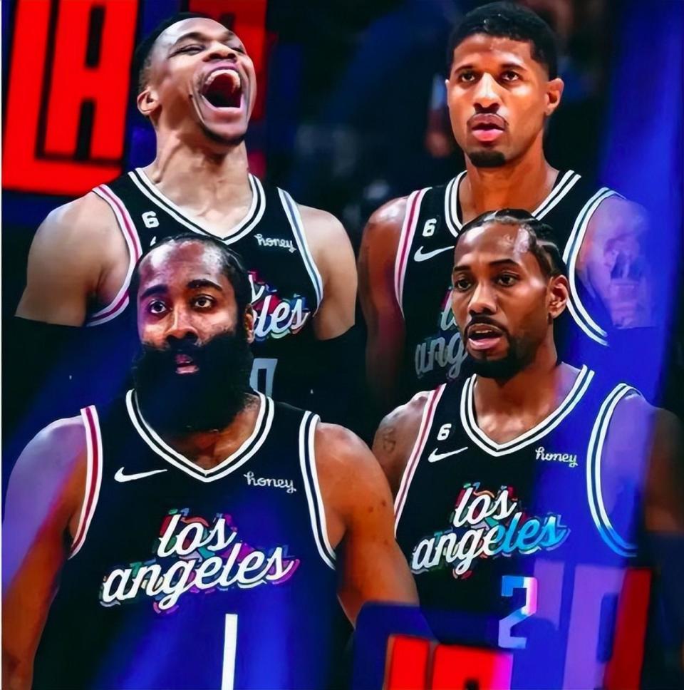 快船vs尼克斯前瞻四巨头首次联手出战哈登首秀再飚高分