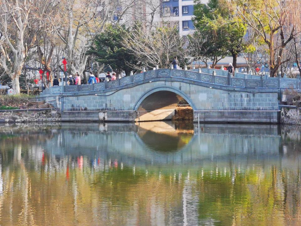 春节假期逛和平公园