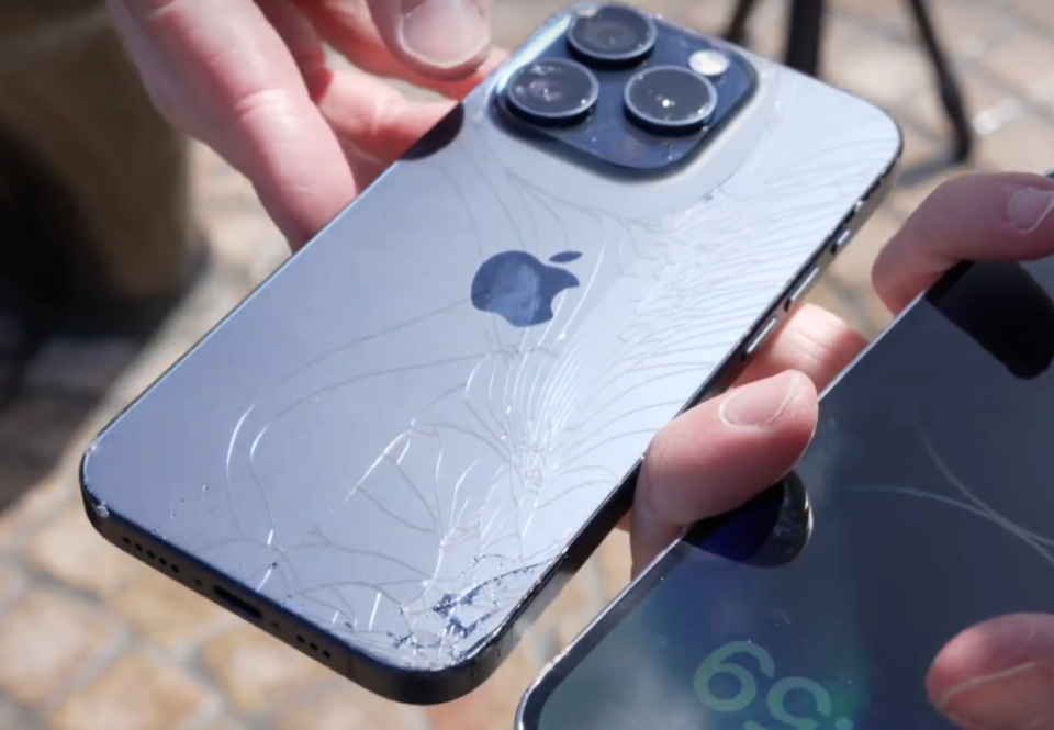 iphone15 pro一摔就碎还不如上一代,钛合金就这?