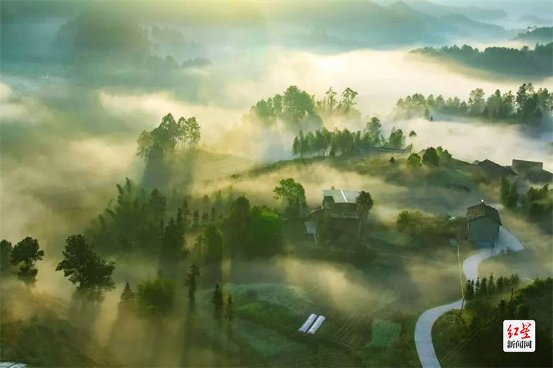 威远创天府旅游名县｜成都出发 40分钟走进穹窿山水 _腾讯新闻