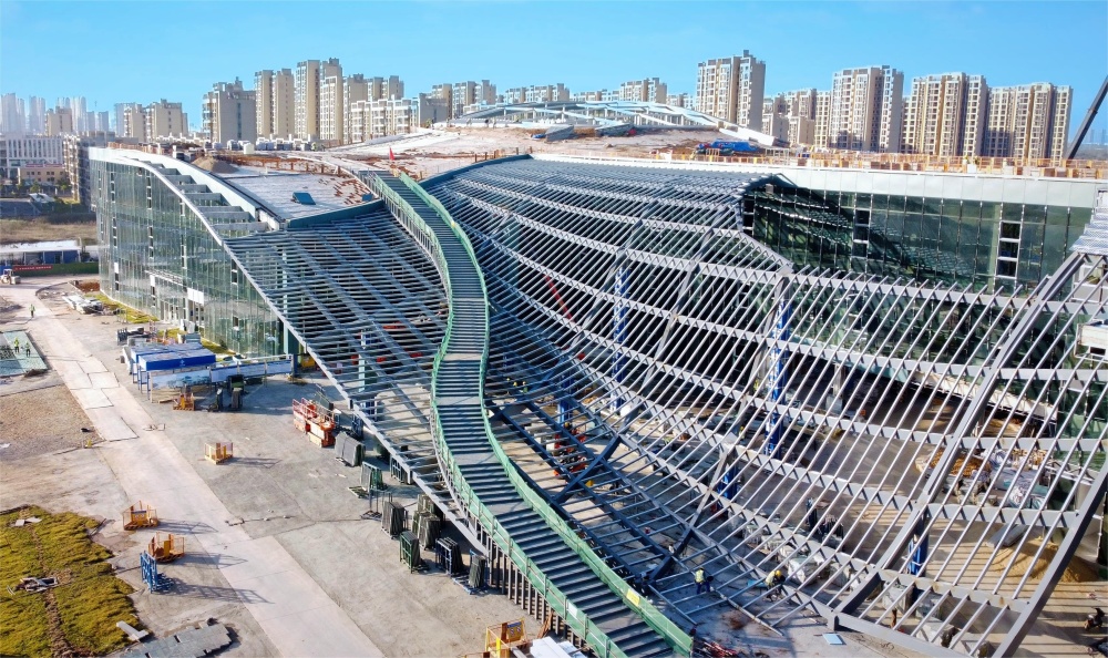 中法生态城再添绿色新地标可顺绿道飞檐走壁上屋顶花园