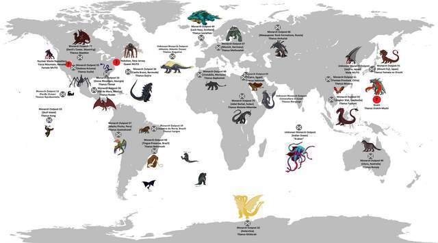 怪兽地图31隐藏文字:这些传说启发了帝王组织,去挖掘古文明的遗迹,并