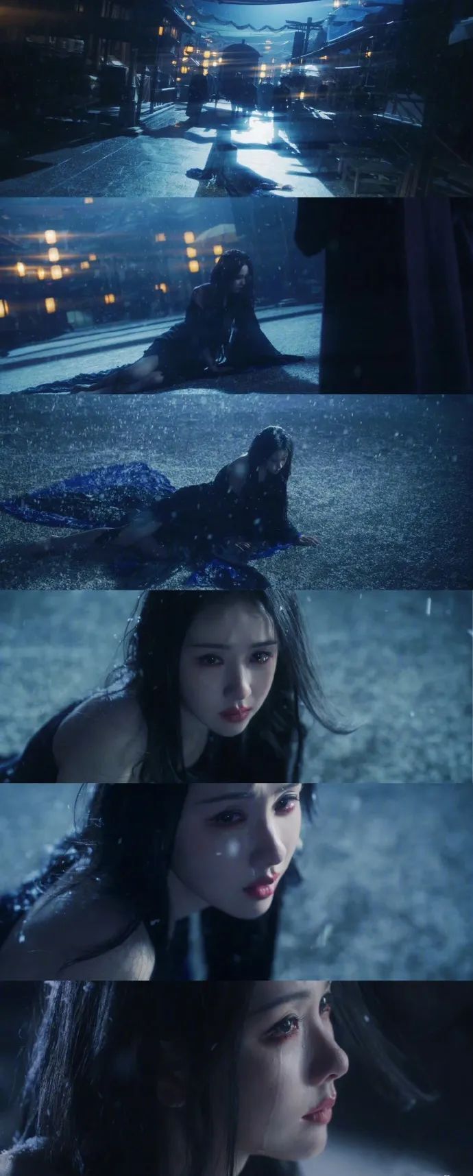 陈都灵大梦归离新剧造型曝光黑衣破碎感满满蛇蝎美人引人瞩目