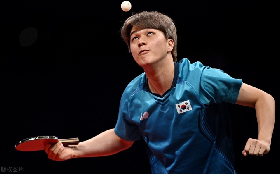 安宰贤乒乓球运动员图片