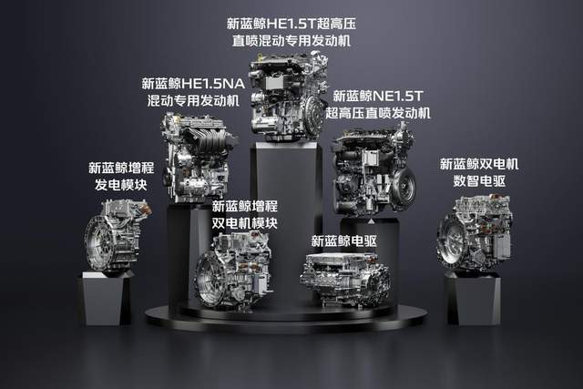 具体来看,这次长安汽车发布的新蓝鲸动力包含了混动专用发动机,phev