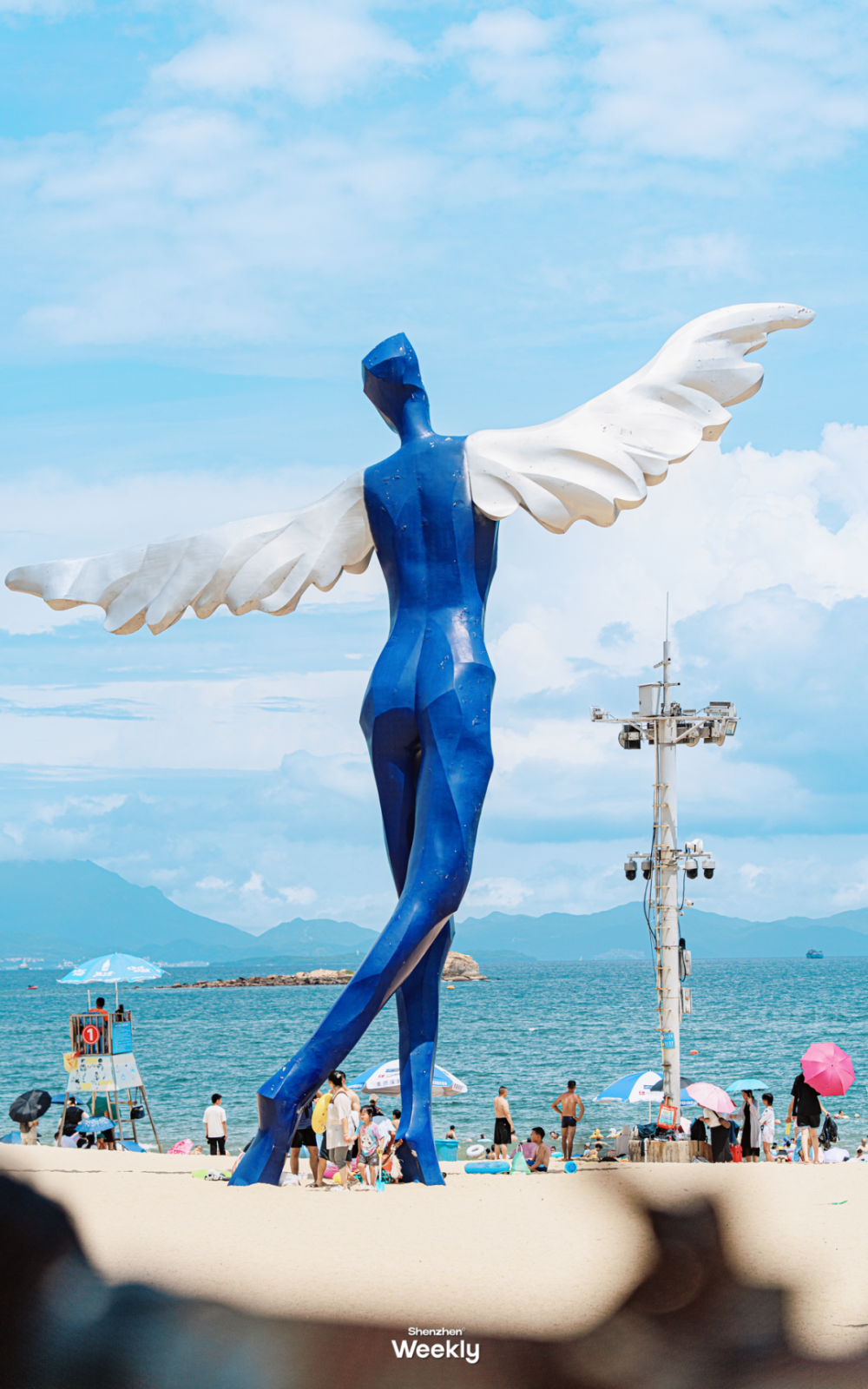 看到五一"下饺子"的大梅沙,就知道深圳人对海是真爱