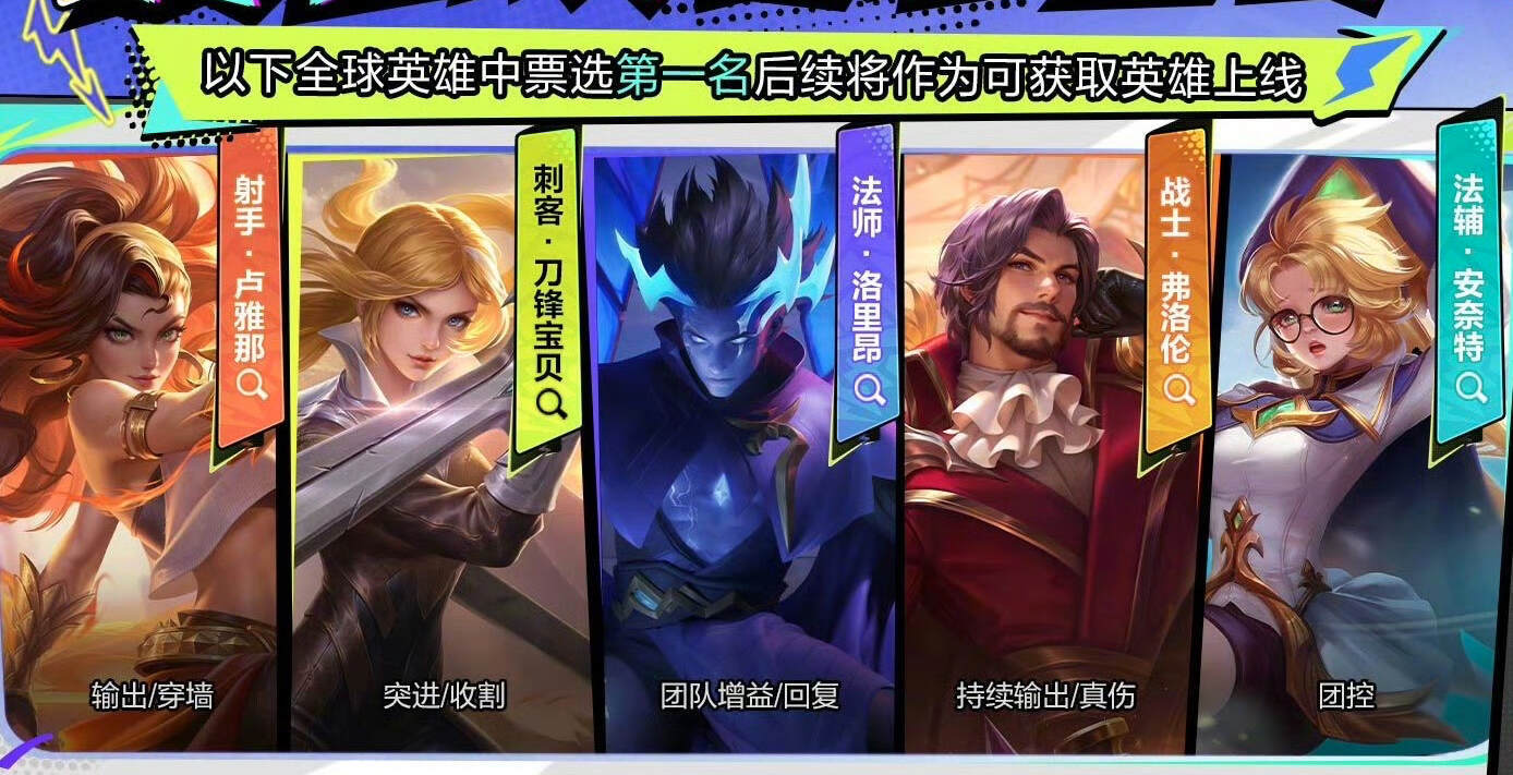 策劃突然宣布，兩款沒人在意的限定返場，兩個新英雄即將上線