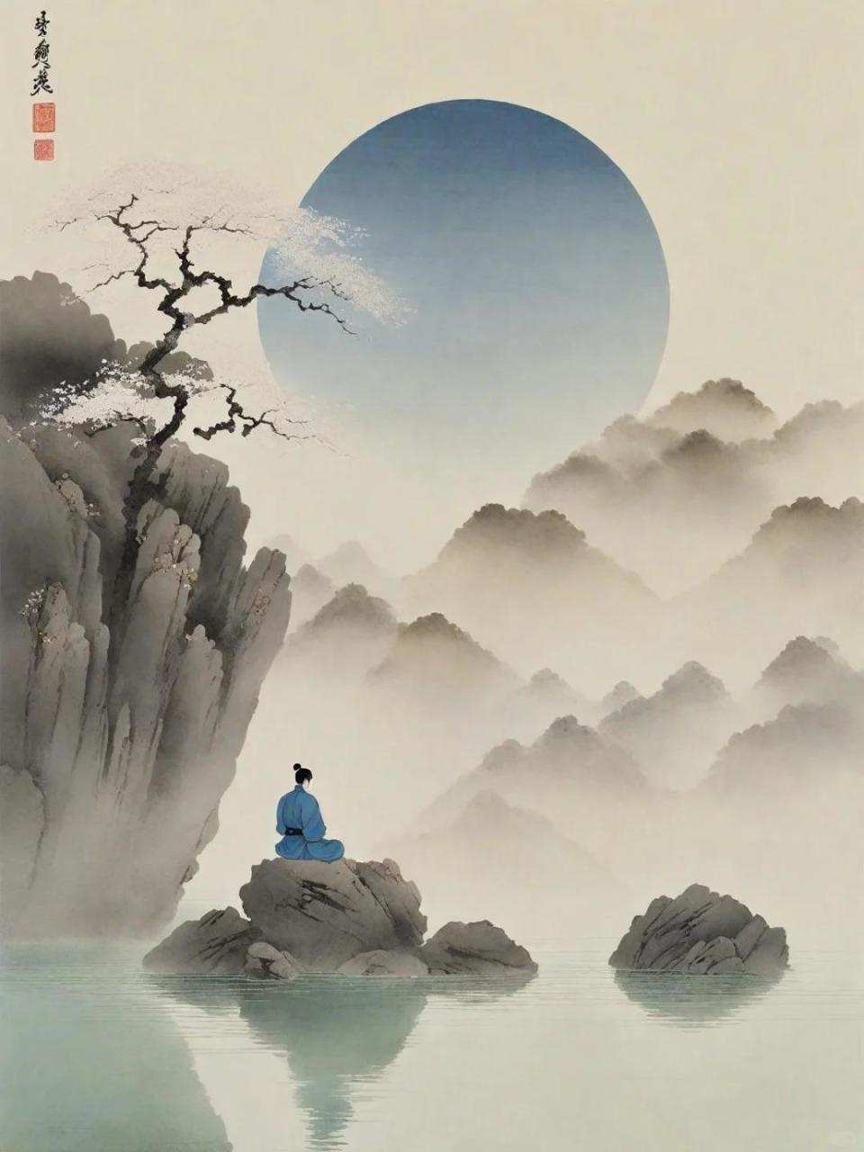 归去,也无风雨也无晴.5首诗词,放下执念与自己和解,自宽自慰