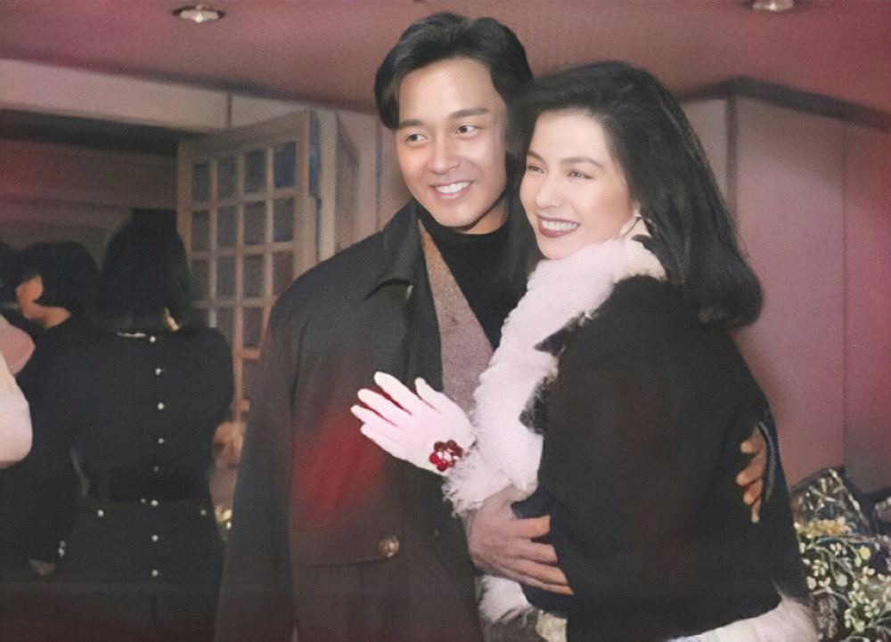 张国荣与20位港台女星的珍贵合影,追忆那些岁月中的红尘往事(上部)