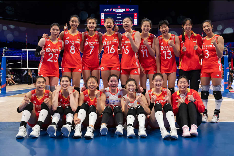 世联赛积分榜：中国女排还差1胜+3分晋级，总决赛资格已定5席