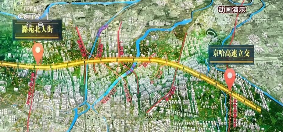 北京東六環改造工程西線隧道貫通 預計明年建成通車_騰訊新聞