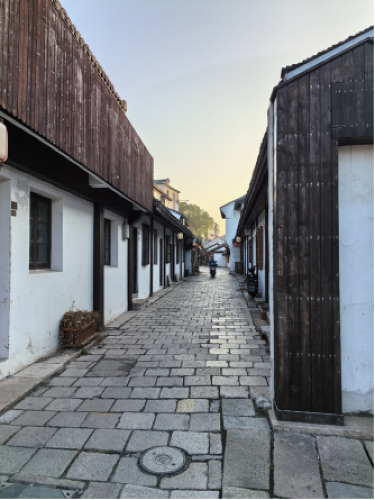 晨曦中游青溪老街_腾讯新闻