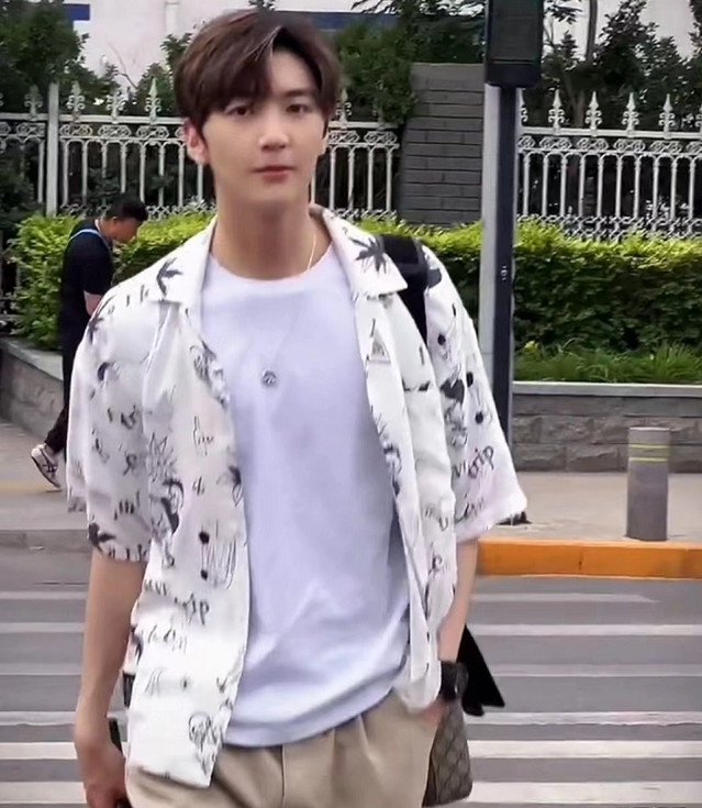 张丹峰卖力为继子打call23岁张镐濂五官太像洪欣生父默默关心