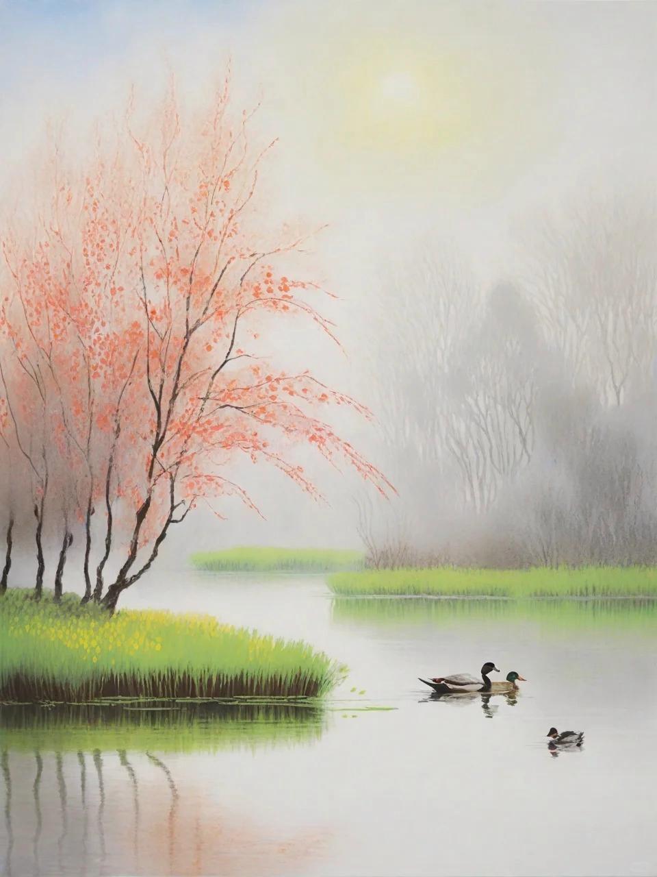 一生诗酒为伴,无论何方,江山总是以温柔相待,诗意栖居,如此人生,夫复