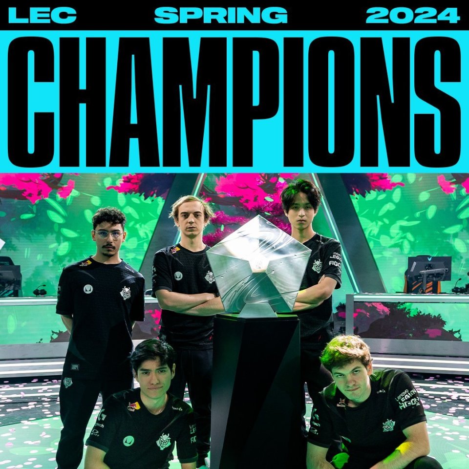 G2战胜FNC，夺得LEC春季赛冠军！Caps斩获FMVP！_腾讯新闻