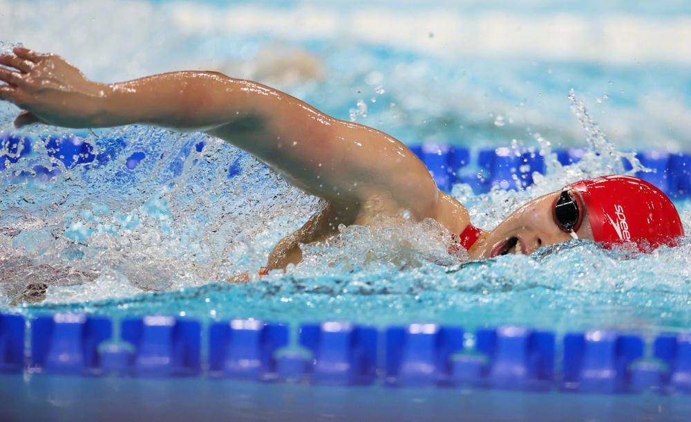 杨浚瑄获200米自第五,何诗蓓获铜牌略显遗憾!