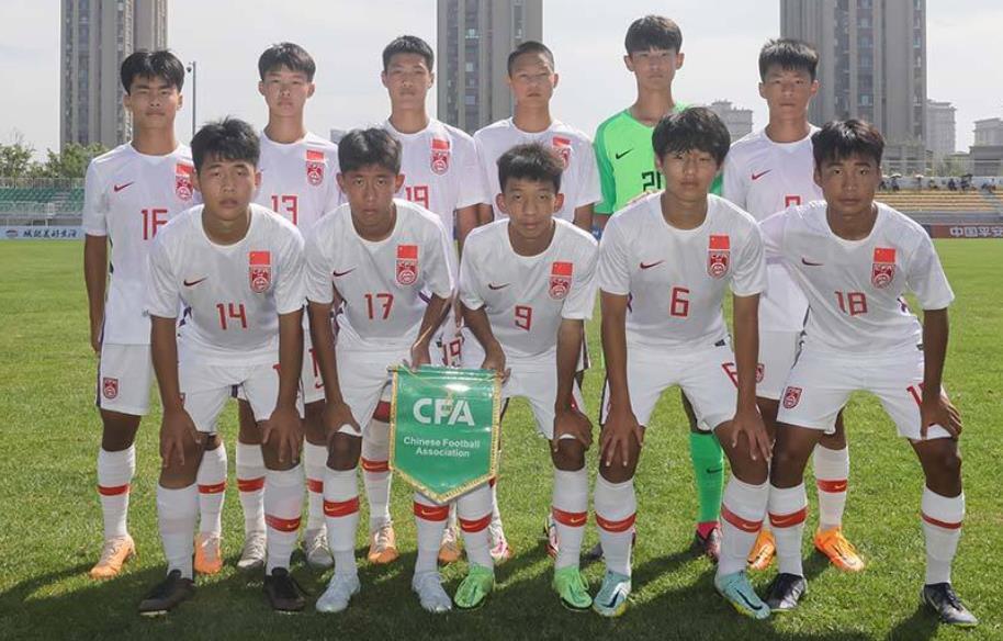 50中国足球喜讯u15进决赛5场轰48球丢1球下场战日本队