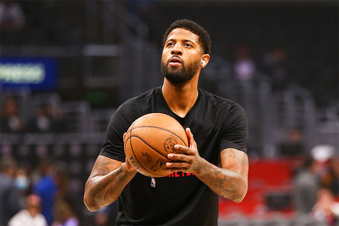 轰39117快船创nba奇迹乔治赛后感谢哈登他足足等了四年