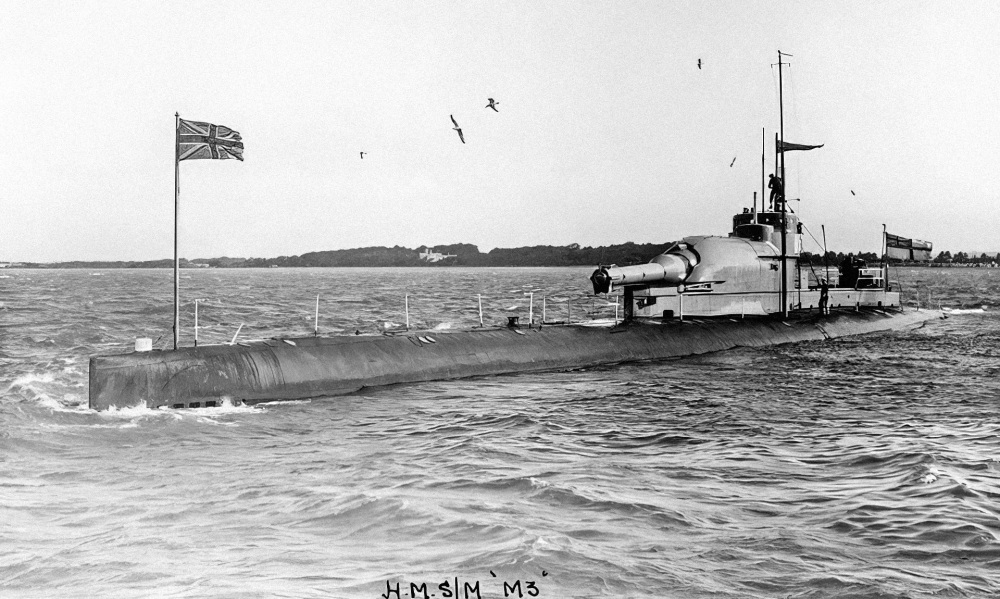 兵器考古之水下重炮舰 —— 一战时期的英国m级潜艇