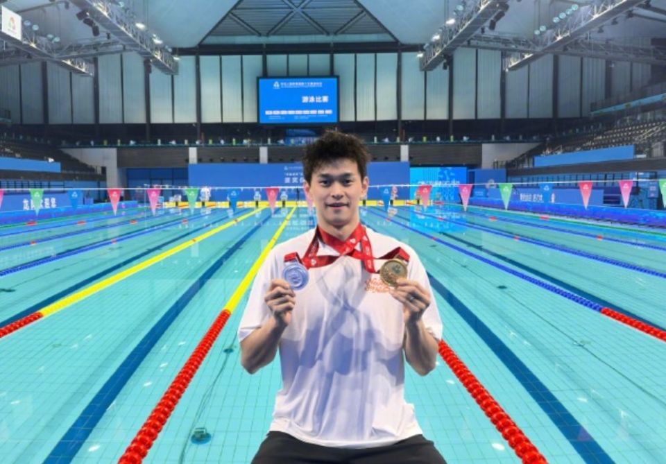 34岁孙杨确认不会退役！1金1银告别十五运 20年坚守5战全运夺13金_腾讯新闻