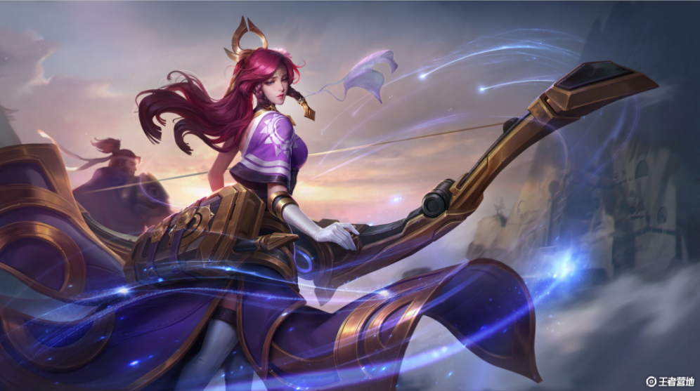 王者荣耀:伽罗新皮肤炽翼辉光即将上线,技能解析,出装铭文玩法