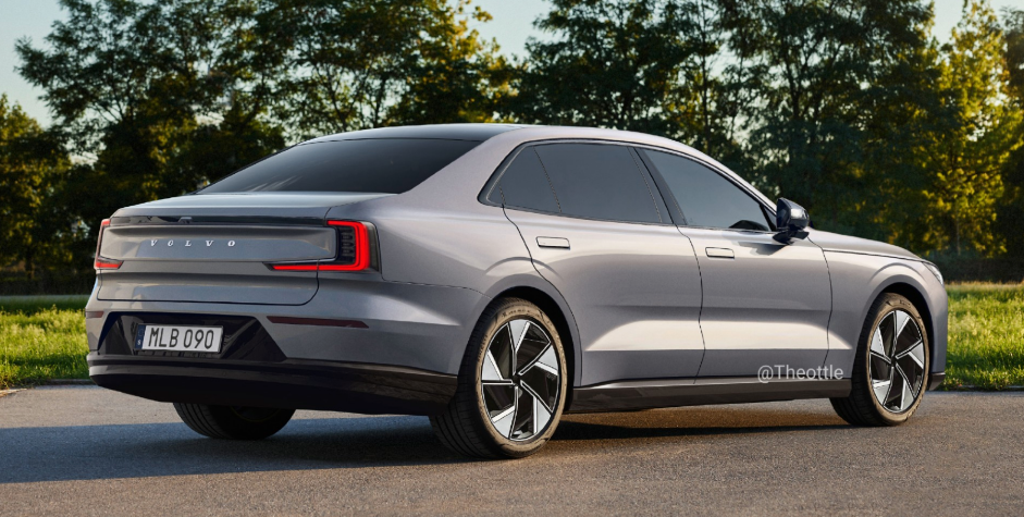 纯电版沃尔沃s90谍照曝光颜值媲美帕拉梅拉内饰开窍了