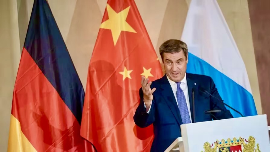 德国未来总理大热门访华,德媒:为德企打开中国大门_腾讯新闻