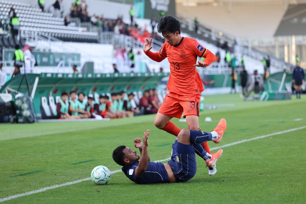 安東尼奧留足後手，U23國足半場0比0暫平越南隊
