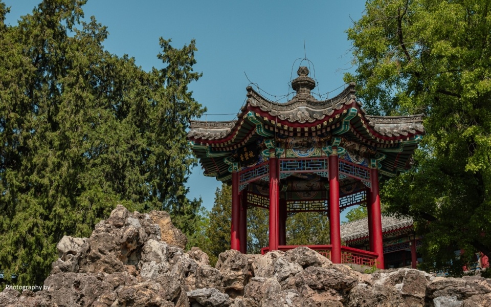 初夏游北海公园