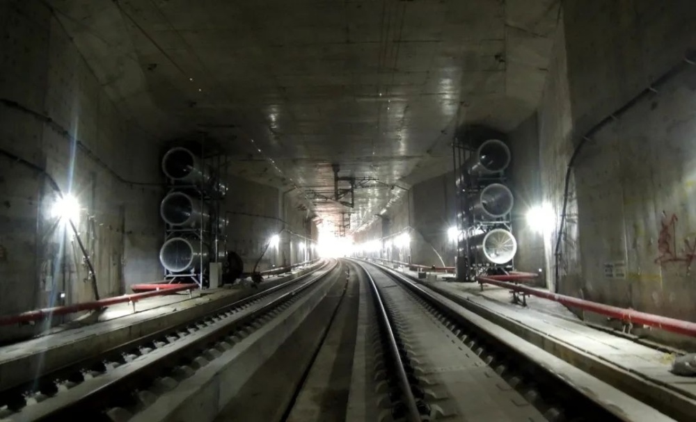 高速铁路隧道通风风机.