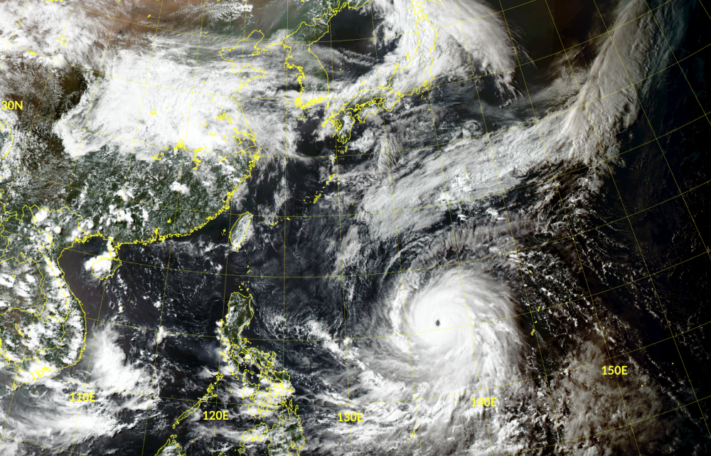 超强台风玛娃突然变成老六更大天气要发生分析在换双眼皮