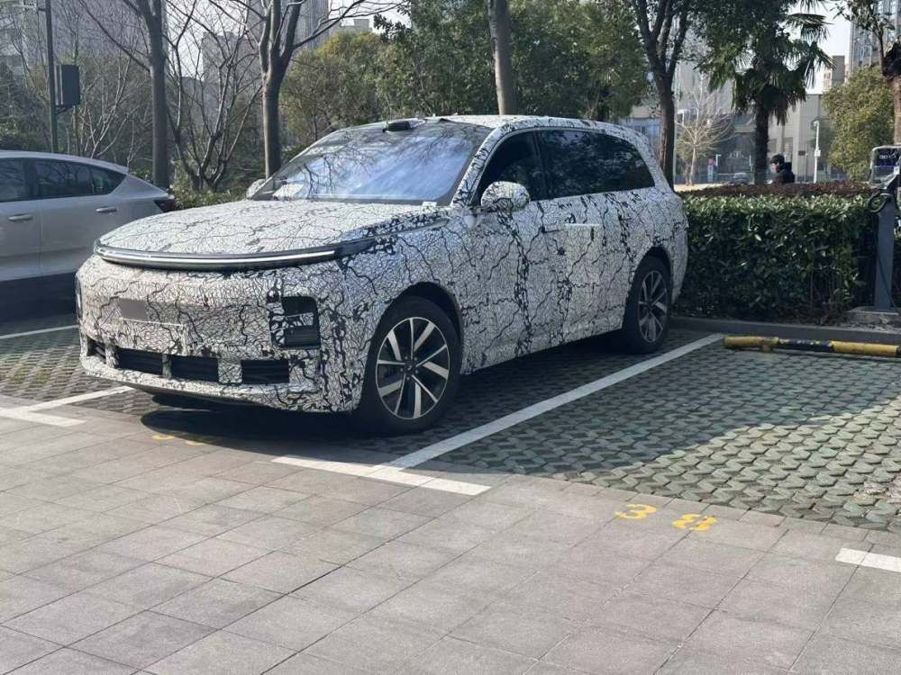 实拍谍照车理想l7呼之欲出激光雷达确认