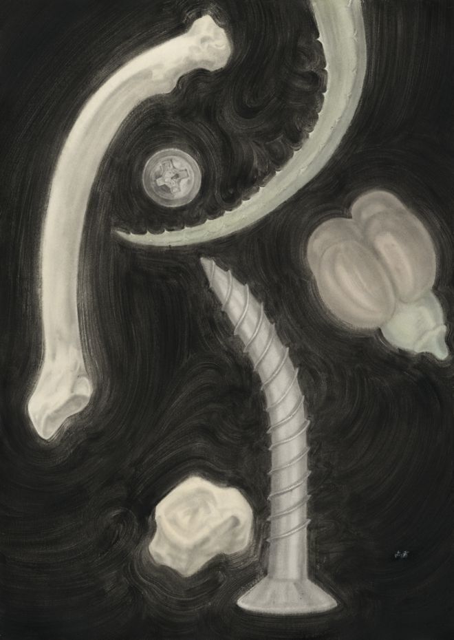 "光晕——沈采x刘禹君双个展"在大千画廊开幕