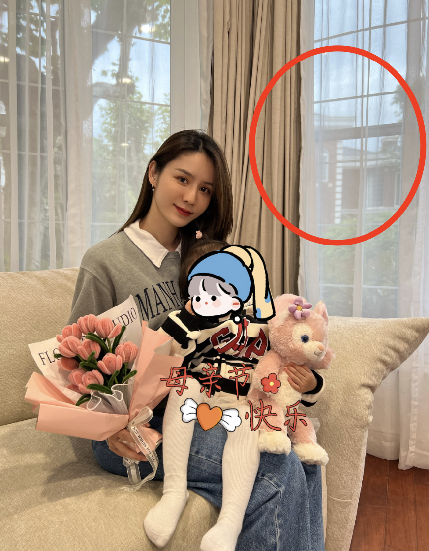 张馨月母亲节高调秀恩爱,被林峯亲吻脸颊,一家三口住豪华大别墅-腾讯