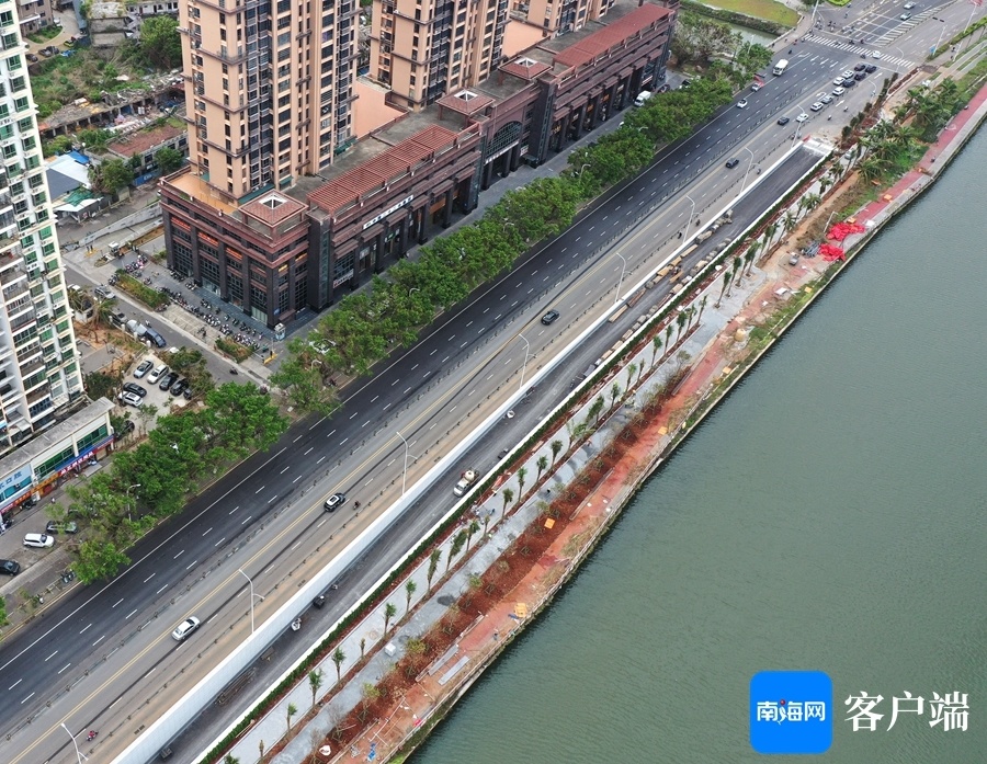 海口白龙路下穿通道完成主体结构项目进入收尾阶段