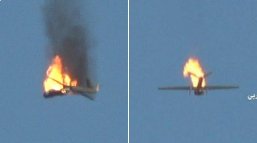 胡赛武装击落美国"死神"无人机,无视美国部署在附近的航母战斗群