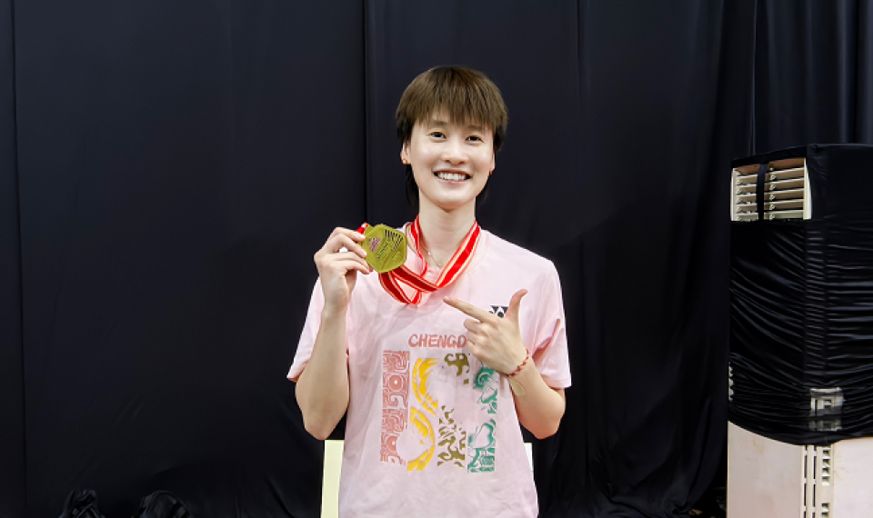 陈雨菲复仇韩国一姐 赛后动情发声 喊出经典言论